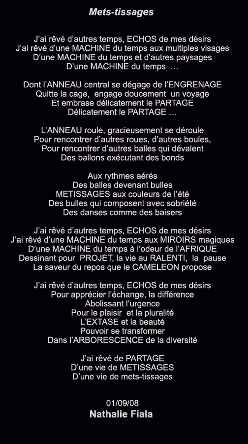 Poeme Damour Pour Voyage