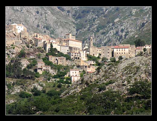 Le village de Speluncato en Balagne