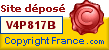 Site déposé - Copyright France