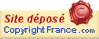 Site déposé - Copyright France